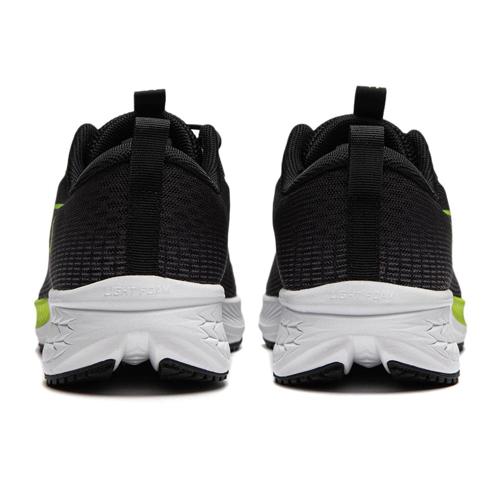 Li Ning Kids Running Comfortable Durable Casual Simple Running Shoes Kids Running Shoes Black Thunder-Gray YKFT078-7