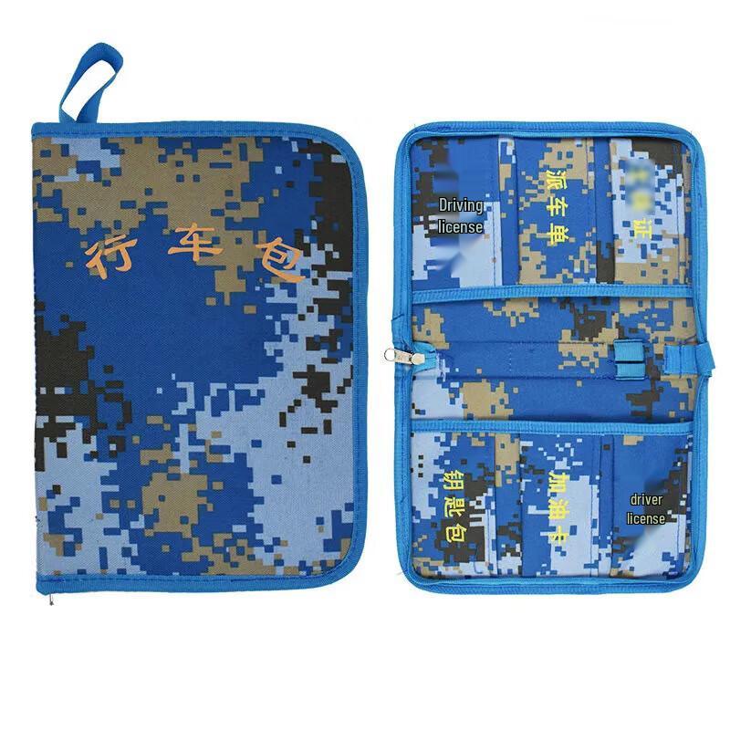 Rongyi Camouflage Driving Document and Key Bag