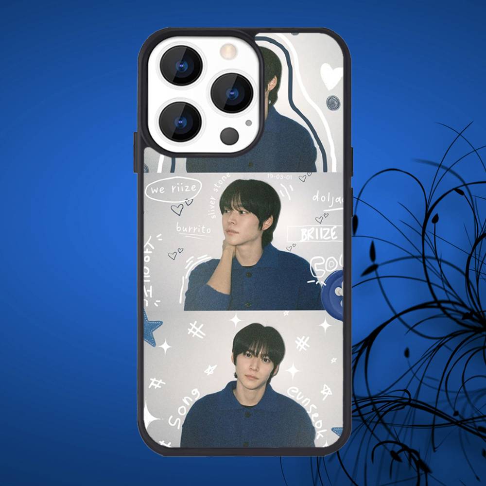Kpop-R-Riize Wonbin Phone Case For iPhone 16,15,14,13,12,11,Plus,Pro,Max Mini Magsafe Magnetic Wireless Charging