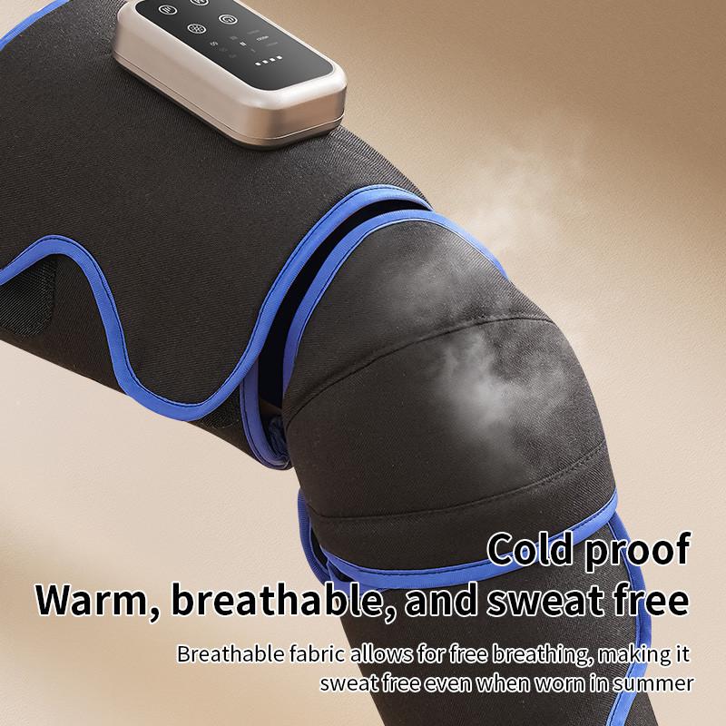 3-speed Temperature Full Leg Wrap Air Pressure Massage Machine Intelligent Airbag Knee Protector Adjustment Wireless Leg Massager