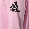 Adidas Logo Casual Sports Zip Long Sleeve Jacket Women Jacket Pink DY8615