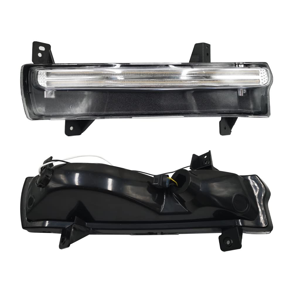 SZAJOR Feux de jour DRL et Clignotants Jaunes pour Voiture