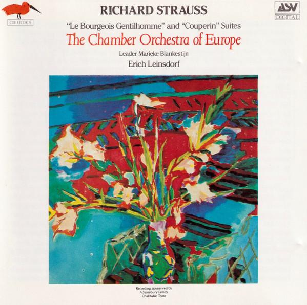 

CD RICHARD STRAUSS THE CHAMBER ORCHES Strauss Coe Leinsdorf CDCOE809 COE 1988 UK Classical Used
