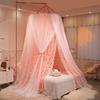 Princess Style Hanging Mosquito Net: Dustproof, Light-Blocking Dome Bed Canopy, Easy Installation