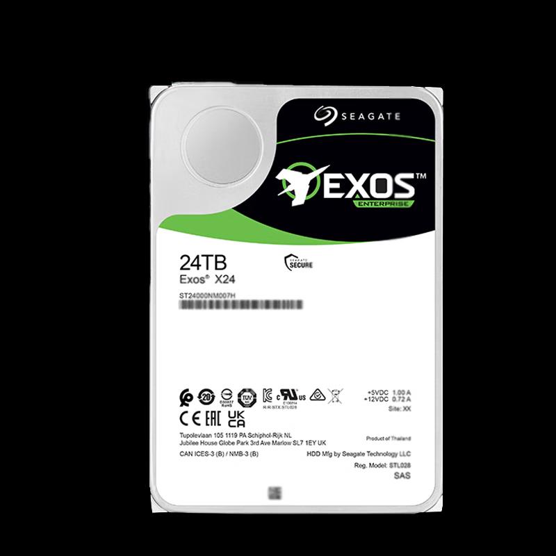 Seagate Exos X24 24TB Enterprise Hard Drive