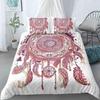 Dreamcatcher Duvet Cover Set King Size Boho Dream Catcher Bedding Set Microfiber Bohemian Style Comforter Cover For Girls Women