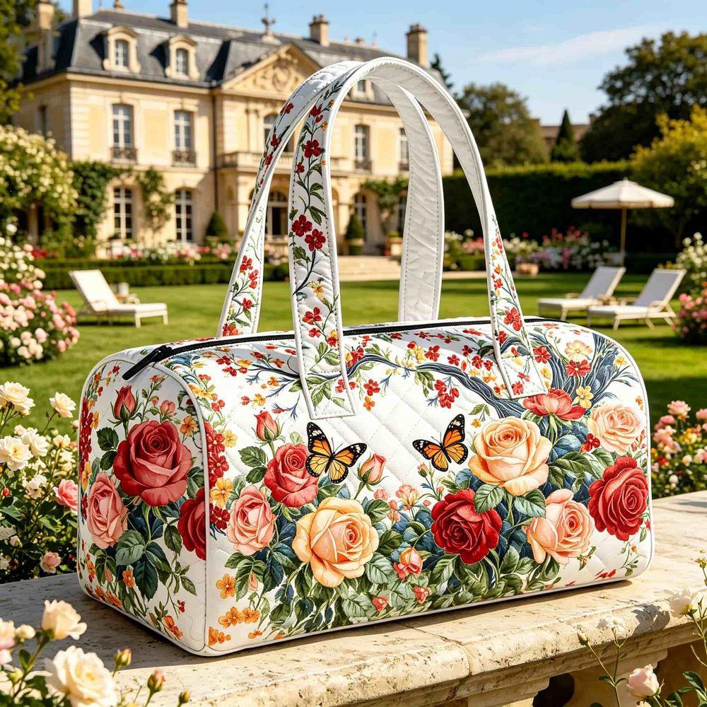 2026 Multi-functional 3D Printed Travel and Fitness Handbag