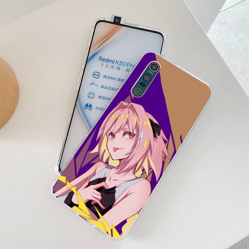 Astolfo Anime Girl Phone Case for Samsung S21 A10 for Redmi Note 7 9 for Huawei P30Pro Honor 8X 10i Cover