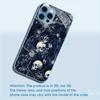 Trendy Skull & Botanical mobile phones Glass phone case for iphone 17 pro max cover for iPhone 17 16 15 14 13 12 11pm Pro Plus