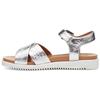 Women's Zoie Metallic Sandal Silver 1116390-SLVR