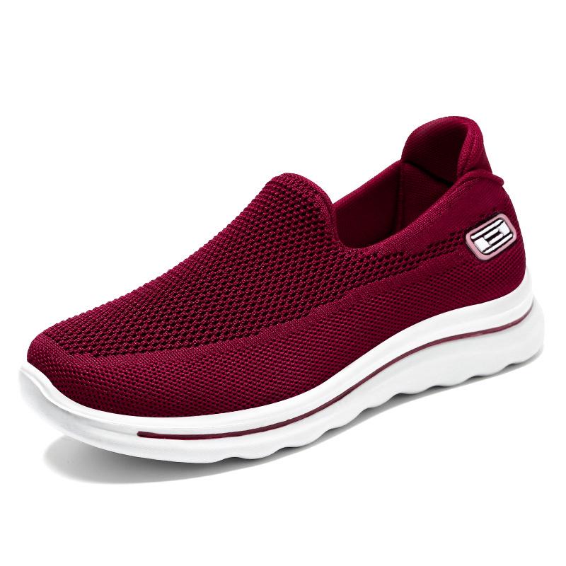 2026 Spring Women's Breathable Soft Sole Slip-On Walking Shoes for Women & Couples