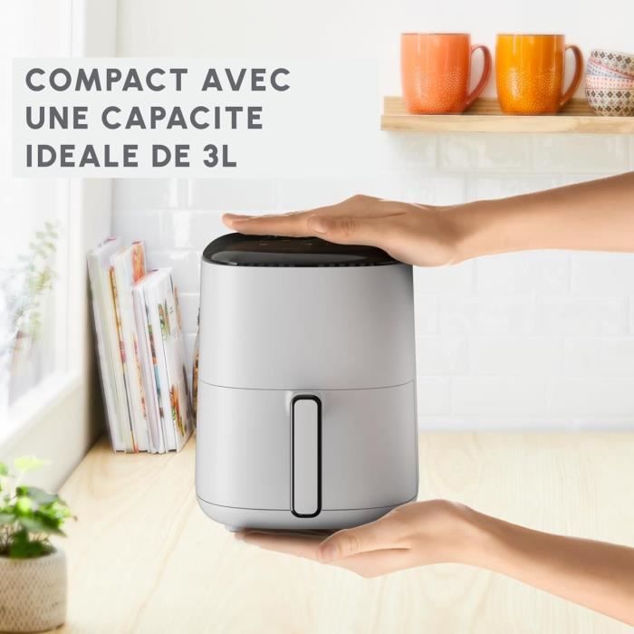 Horkovzdušná fritéza - MOULINEX - Easy Fry Compact - 3 l - 10 automatických programů - Digitální displej
