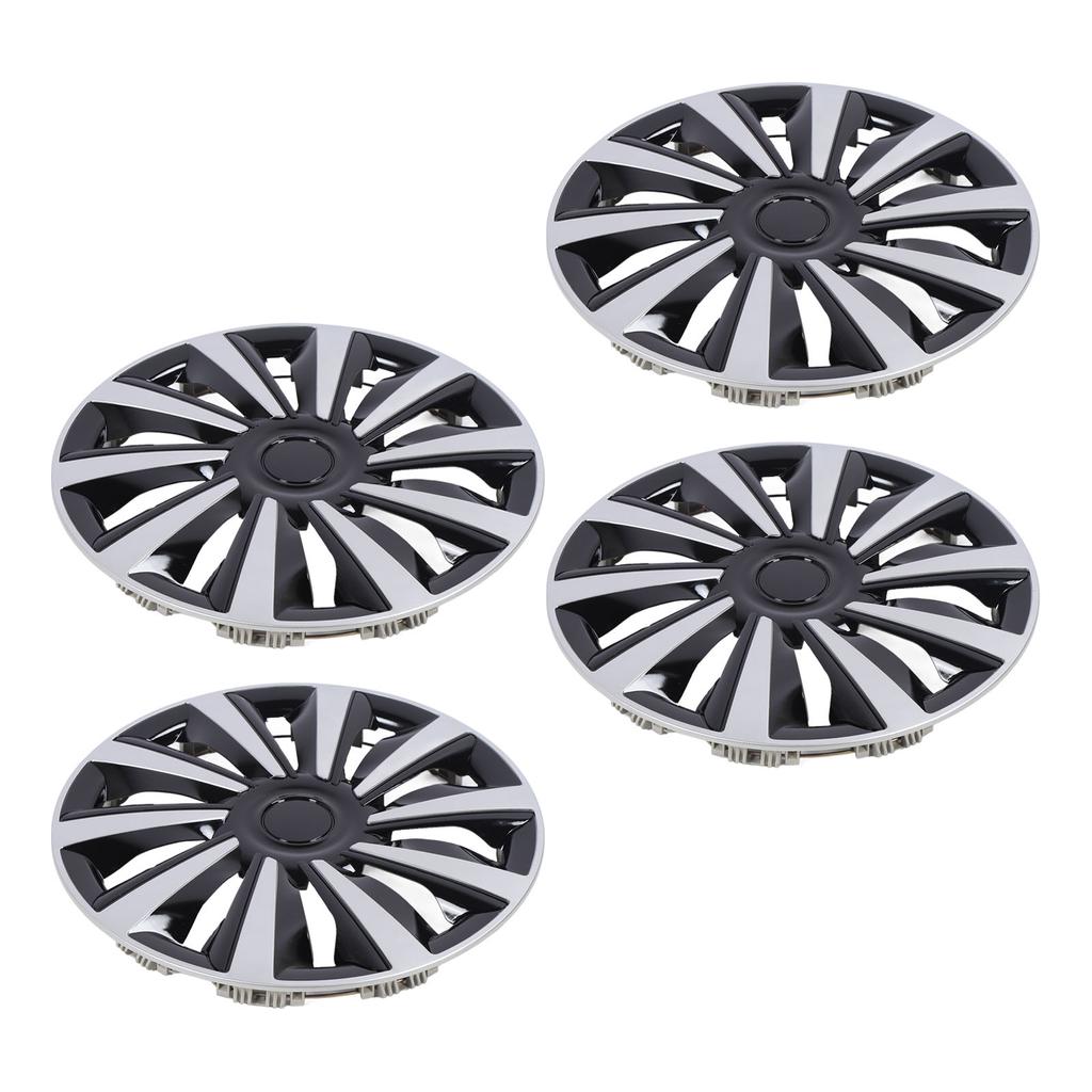 4 Stück 14 Zoll Radkappen Modischer Look Schützend Kratzfest Radkappenabdeckung für Fiesta