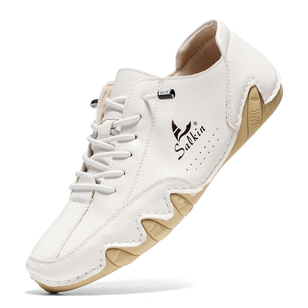 Sailing Shoes Low Top Men's Casual Shoes Martin Shoes Men's Octopus Large Size Shoes