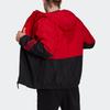 Adidas Veste à capuche zippée Color Block Homme Vestes Rouge clair H65746