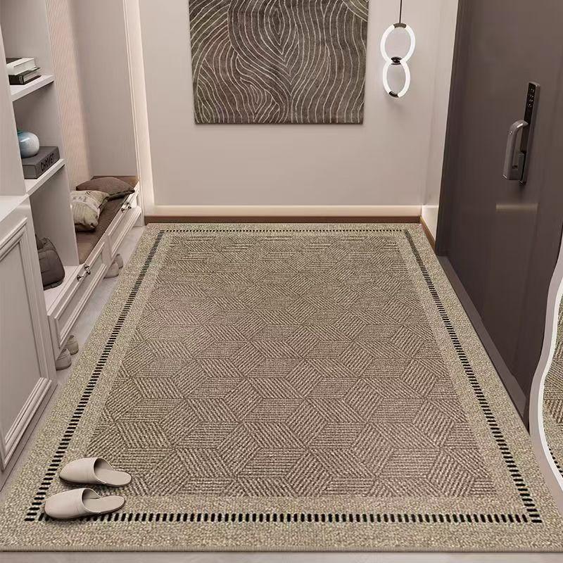 Entrance Door Mat Foyer Entrance Mat Dirt Resistant Carpet Abrasion Resistant Door Mat