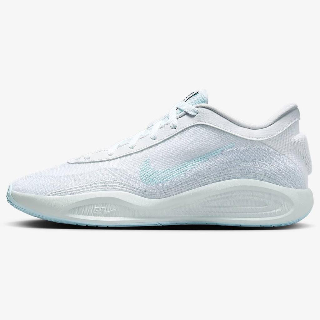 Nike Hustle Academy EP Size G.T. (White/Pure Platinum/Glacier Blue) FJ7808-101, 26.0cm