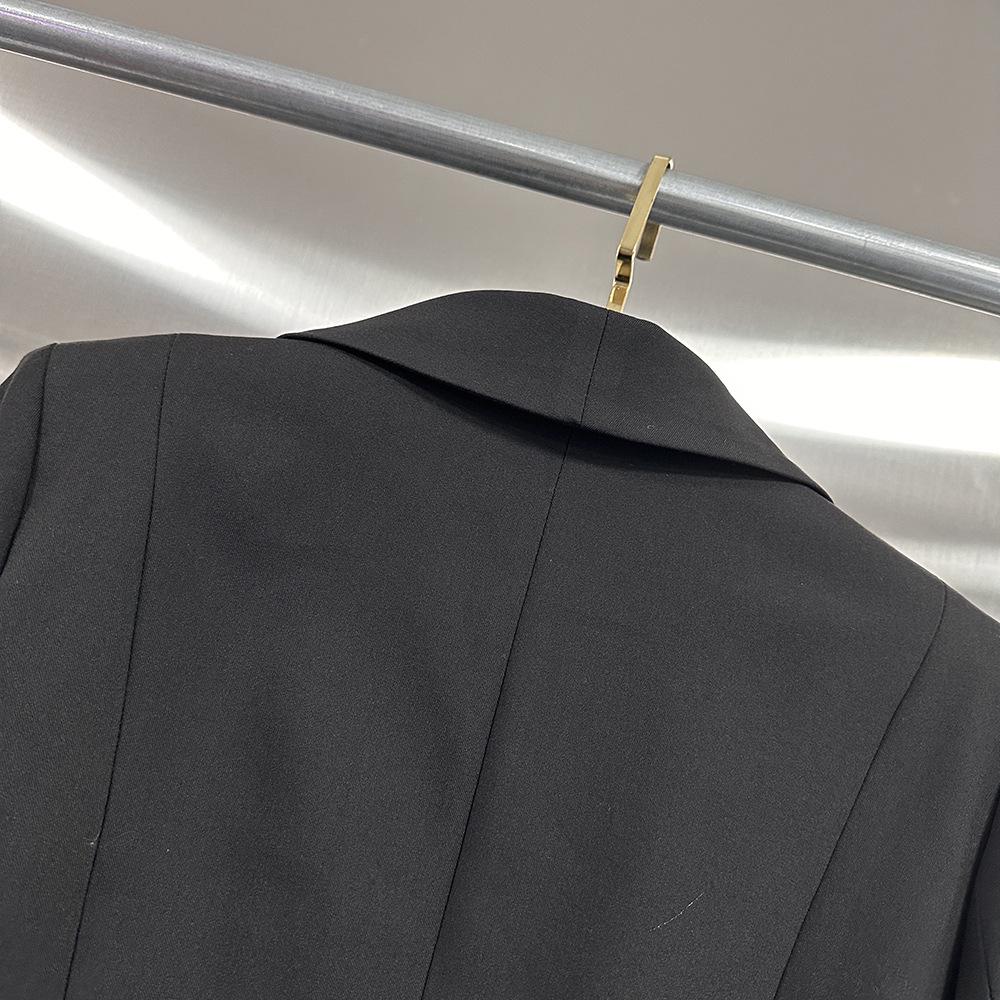 Eleganter Damen Slim-Fit Blazer - Frühjahrskollektion 2026 mit buntem Strass-Design