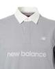Golf Half Sleeve Polo Shirt To the 3 [New Balance] Men's (Stretchy/Cool Touch) / 012-5166004 023_Gray [S]