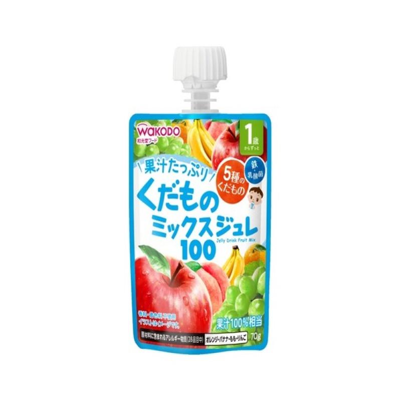 Asahi 1 year old and above MY Jelly Drink Fruit Mix 100 <70g>