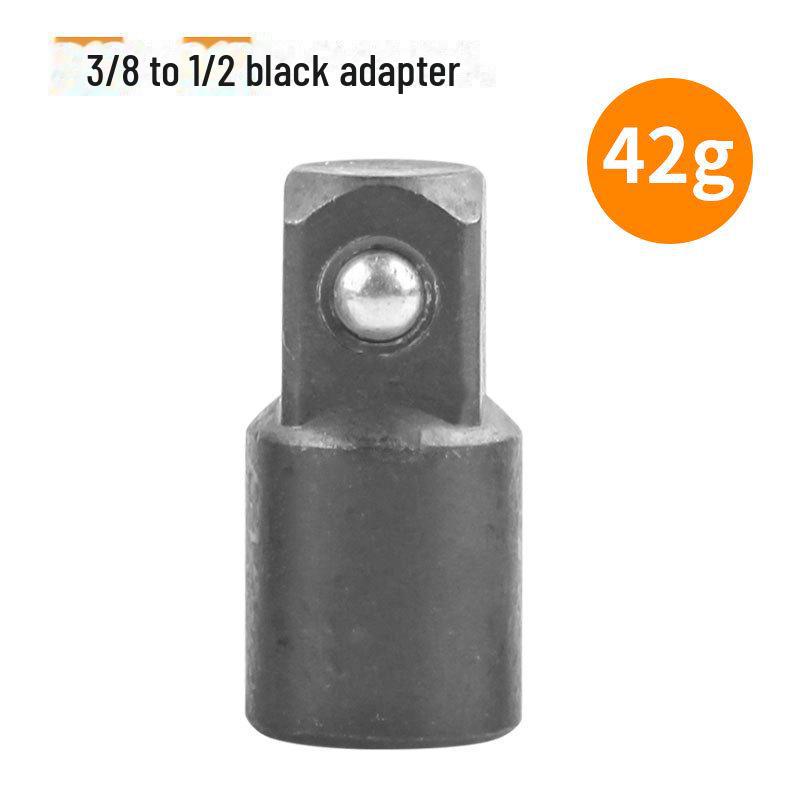 3-in-1 Ratchet Wrench Socket Adapter: 1/2 To 3/8 To 1/4 Conversion Head