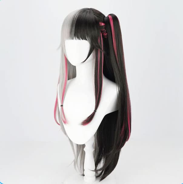 Rena Yami Cosplay Medium Full Perfect for and Includes Hair Ornament and Available In and 5 Mixed Styles Wig, Length, Heat-Resistant, Wig, Halloween,