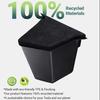 2025 2026 for Tesla Model Y Trunk Storage Bins Trunk Organizer with Carpeted Lid Rear Trunk Side Storage Box Model 3 Highland