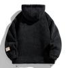 Cotton-padded Men's Winter Clothing Lamb Plush Jacket Men's Jacket Winter Cotton Clothing Men's