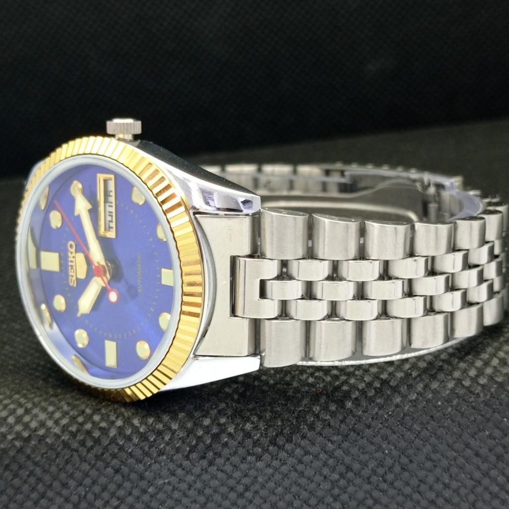 POUŽITÉ SEIKO 5 AUTOMATICKÉ PÁNSKÉ PÁNSKÉ VZÁCNÉ ZLATÉ HODINKY 575A-A304802-9 SKU575A-A304802