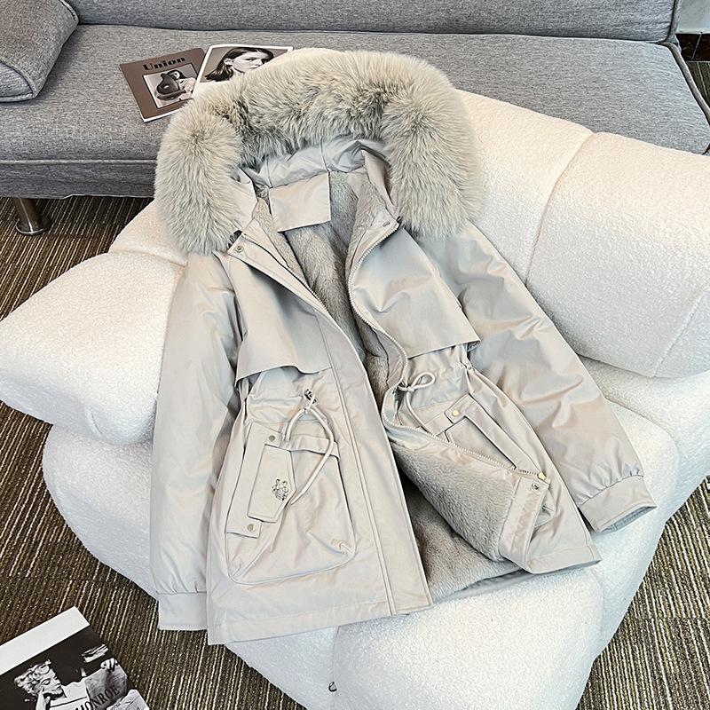 Cotton Padded Jacket, 2025 Winter New Style, Cotton Coat, Women's, Korean Version Medium To Long Length, Cotton Coat, Loose Jacket Cotton Jacket