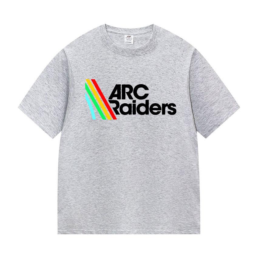 Spiel Arc Raiders Buchstabendruck T-Shirt Unisex Damen Freizeit Hochwertige Mode T-Shirts Tops 100% Baumwolle Kurzarm T-Shirt