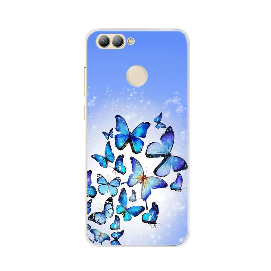For Huawei Nova 2 Case Silicone Soft TPU Cute Cat Phone Cases For Huawei Nova 2 Nova2 Case Cover For Huawei Nova 2 PIC-LX9 Funda