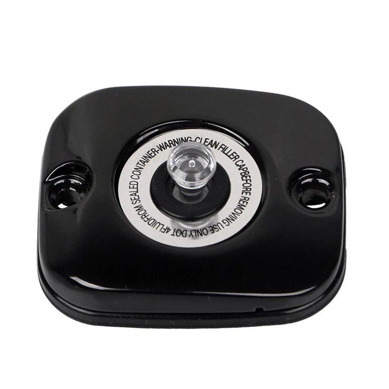 Front Brake Clutch Master Cylinder Cover With Bolt Set For Street Electra Glide Softail Dyna Touring Motorcycle
