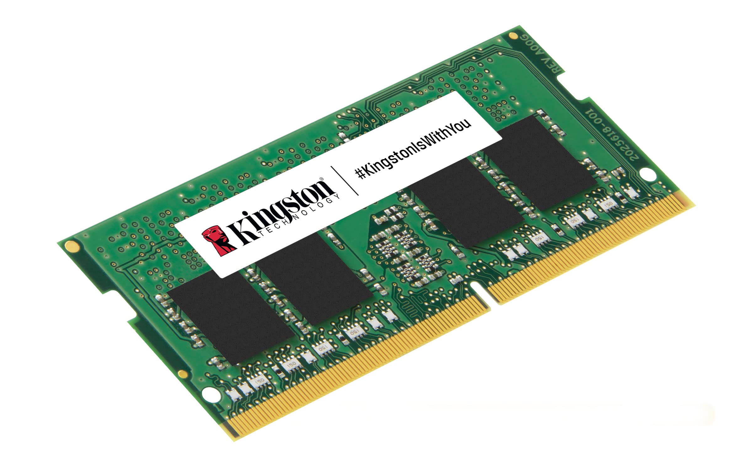 

Kingston Laptop Memory DDR4 2666MHz 8GBx1 Unbuffered SODIMM CL19 [100% Compatibility] Non-ECC KCP426SS8/8