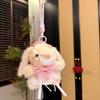 Ornaments Bunny Doll Pendant Bag Hanging Rabbit Plush Toy Cute Car Key Ring Party Decor