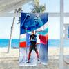 Mbappe Personalized Text Beach Towel Super Soft & Absorbent Suitable for Sports Travel Swimming Yoga Bathroom Beach And Pool
