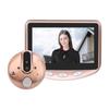 4.3in 720P Video Doorbell Peephole Camera 120 Degree Wide Angle Infrared Night Vision for Home