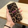 l-Leopard Print s-SWAG   Phone Case For iPhone 17,16,15,14,13,12,11 Plus,Pro Max,XS,Soft Silicone Black Cover