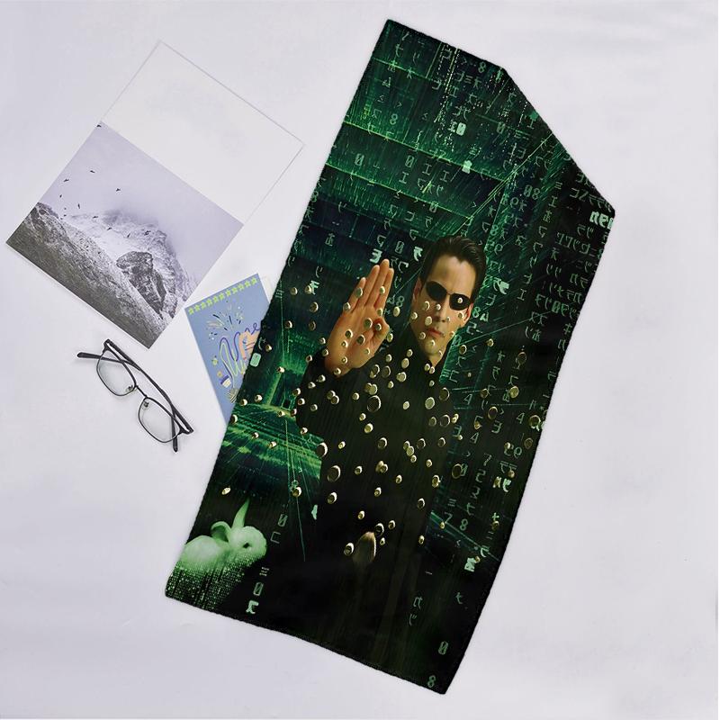Matrix Fashion Beach Towel: Ideal for Summer Adventures Soft, absorbent and quick drying suitable for swimming and bathing
