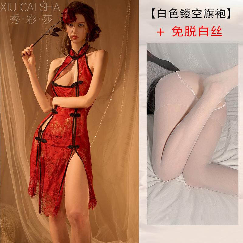 Sexy Lace Pajamas Free Sex Underwear Passion Qqny Uniform Pure Desire Temptation Bed Robe Nightdress Supplies
