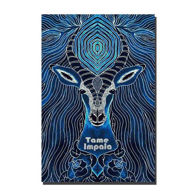Tame Impala Select Your Favorite Album Cover Art Decor Silk Poster Print Room Decoration Picture Gift Canvas Custom