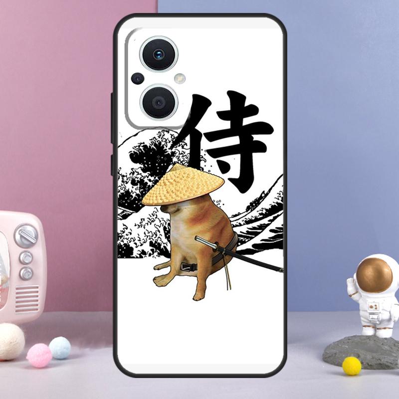 Cheems Doge Funda For OPPO Reno 13 F 11F 12F 14F 10 11 12 14 Pro 7 8 Lite OPPO Find X6 X5 X8 X9 Pro Case