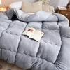 Thickened Plush Winter Duvet for Double Bed