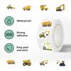 500pcs/roll Engineering Cartoon Graffiti Sticker DIY Guitar Laptop Notebook Suitcase Cup Waterproof Sticker Kids Toy Gifts