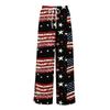 Womens Pants Wide Leg Drawstring High Waist Lounge Pants for Women with Casual Printed Design and Comfortable Fit