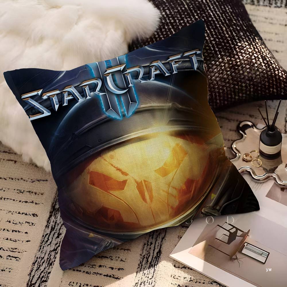 Game S-Starcraft 2 Personalized Picture Text Home Decorative Pillows Household Gifts 45X45Cm
