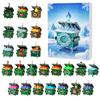 Dumpster Fire Weihnachten Blind Box Serie Acryl Hängende Dekoration Für Feiertagsgeschenk
