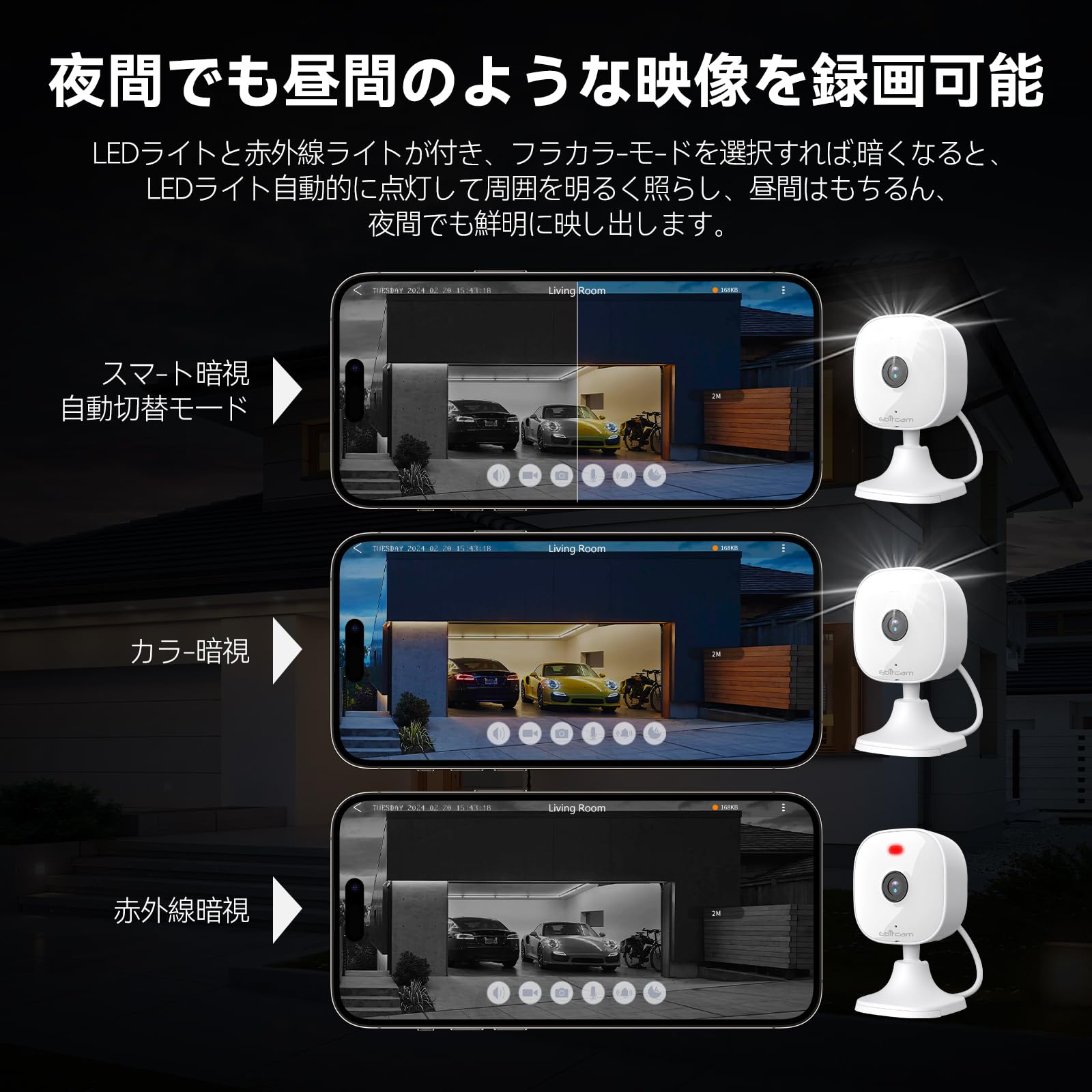 New Release IP66 Outdoor Capable HD Ebitcam Security Camera WiFi