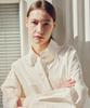 J By Lara Wide Pocket Oversized Shirt_White