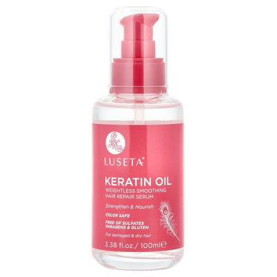 iHerb Lucetta Beauty Keratin Oil Weightless Smoothing Hair Repair Serum 100ml (3.38 Fl Oz)